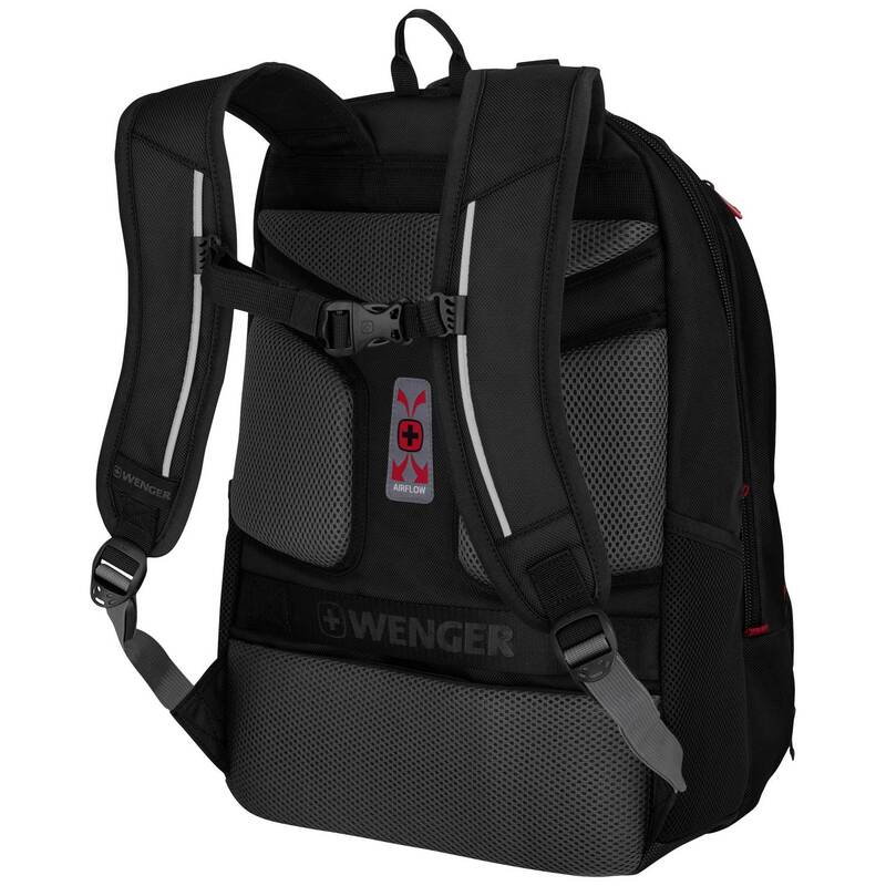 Wenger Notebook Rucksack Carbon Pro schwarz 39,6cm Laptop Rucksack 15,6 Zoll - 7611160255242