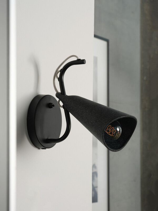 OSRAM Wandleuchte Wandlampe Decor Bell E27 Schwarz Innenbereich - 4058075848665