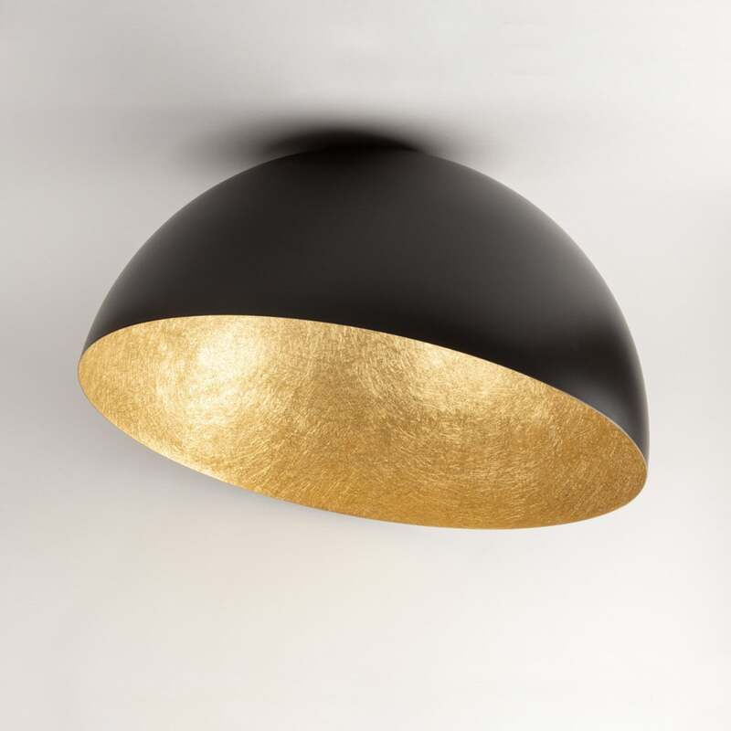 Sigma Deckenleuchte Sfera LED Lampe Leuchte dimmbar schwarz gold Ø50cm 32cm - 5905143281581