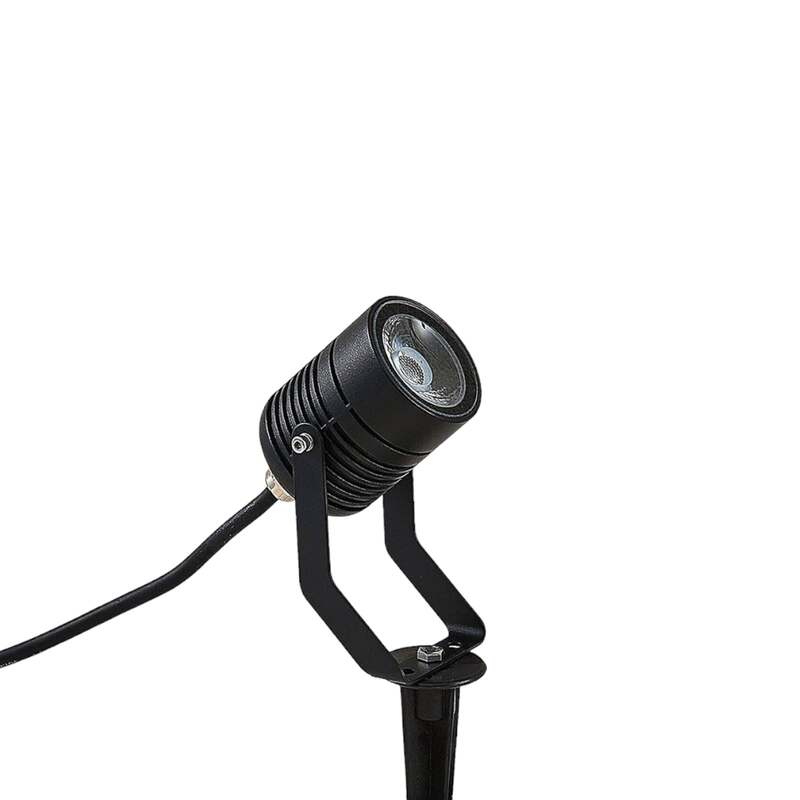 Lindby LED-Außenstrahler Maris m. Erdspieß Gartenlampe  Lampe Leuchte 4W schwarz - 4251096549553