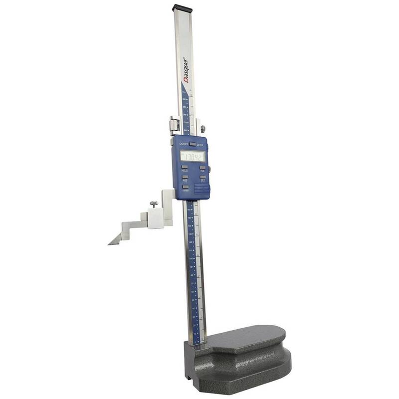 DASQUA 3130-8125 digitales Höhenmessgerät Messwerkzeug Höhenmesser 0-125mm - 4064161307626
