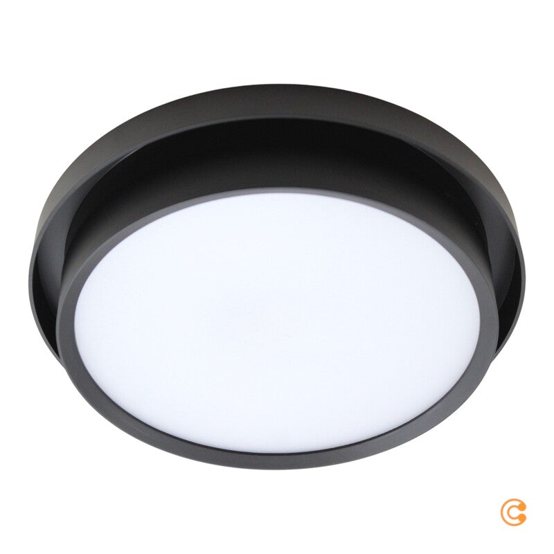 Paulmann Deckenlampe Deckenleuchte LED Lampe Malik 3 step dim schwarz matt - 4000870967805