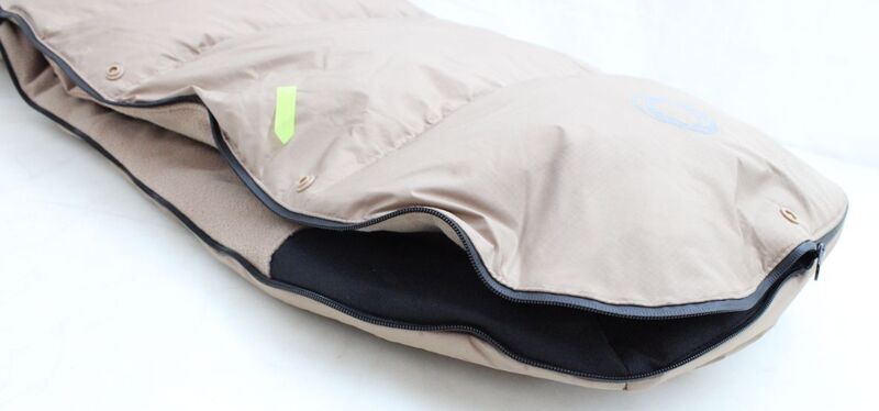 Bugaboo Fußsack Winterfußsack Kinderwagen Dune Taupe Dauneneinsatz Zubehör - 8717447483380