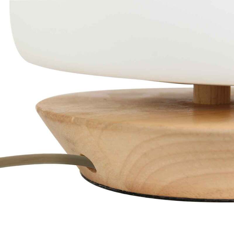 Steinhauer Ancilla Tischleuchte Tischlampe Tischlicht LED Holz hell 1-flammig - 8712746128185