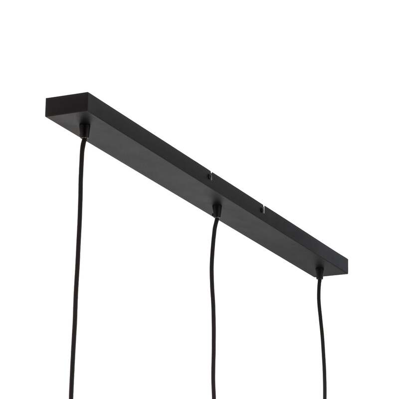 Lindby Pendelleuchte Hängeleuchte Marla LED Lampe 3-flg. dimmbar rauchgrau 102cm - 4251096569766