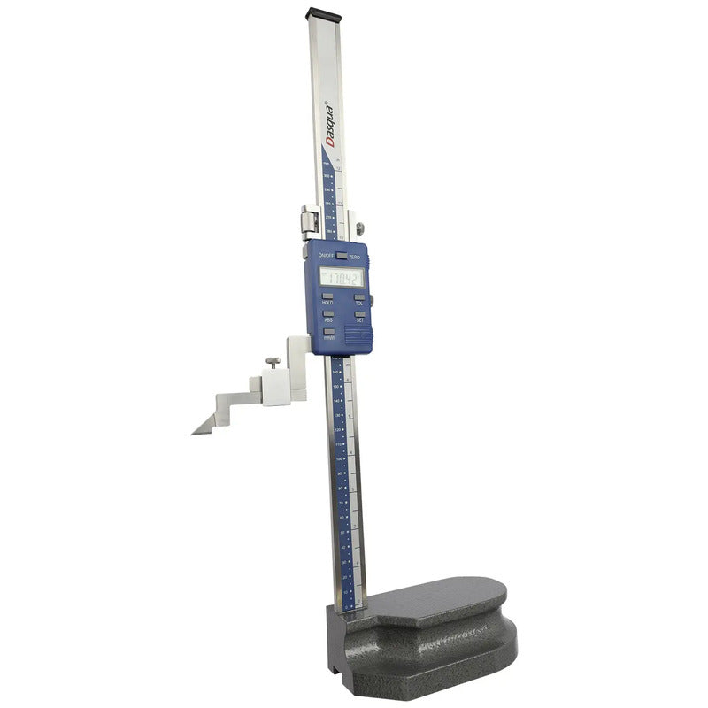 Dasqua Digitales Höhenmessgerät Messuhr 0.01mm 300mm Hartmetall-Kratznadel - 4064161307619
