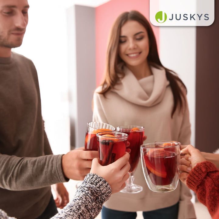 Glühweinkocher Teramo 7l 10l Glühweinautomat für Glühwein Tee Punsch silber - 4260565522140