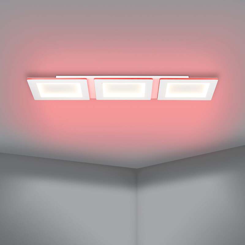 EGLO Deckenleuchte Deckenlampe LED weiß Stahl connect Padrogiano App steuer69 - 9008606244171