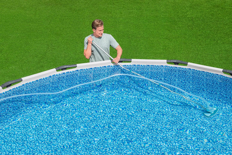 Bestway Poolpflege Basis-Set AquaClean mit Poolsauger und Kescher für 610cm - 6941607346785