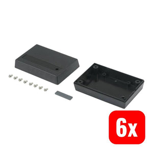 B-Ware TRU COMPONENTS Universal-Gehäuse 98003C11 Projektbox ABS Schwarz 88x58x30mm 1