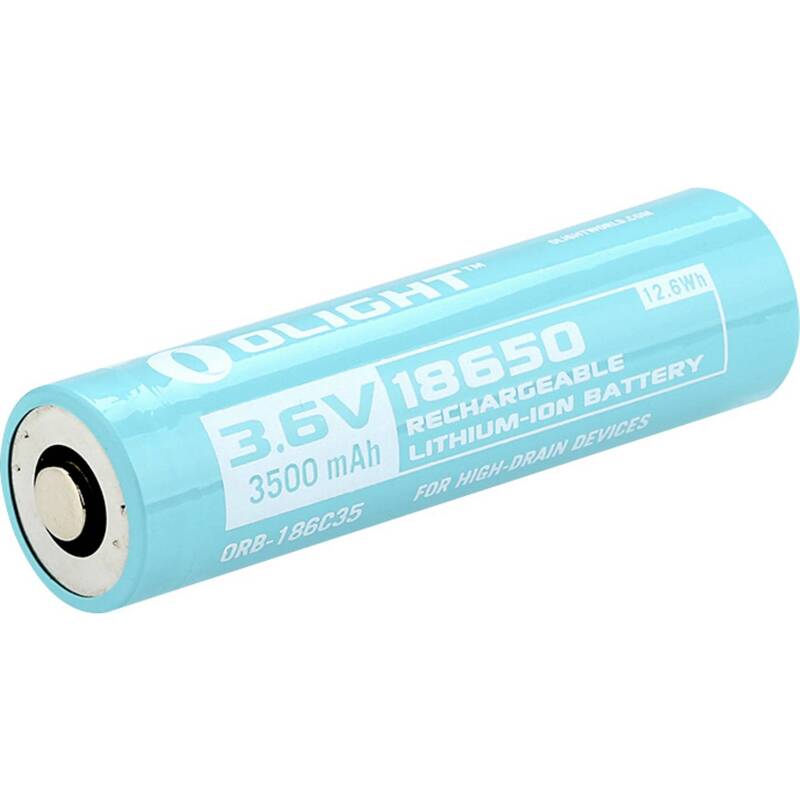 Olight Spezialakku Batterie Akku ORB3 186C35 Li Ion 3,6V Wiederaufladbar 1 Stück - 6926540927284