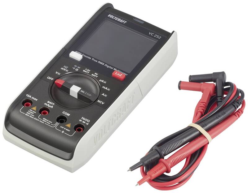 VOLTCRAFT VC252 Hand-Multimeter Strommesser Spannungsmesser Widerstandsmesser - 4064161218021
