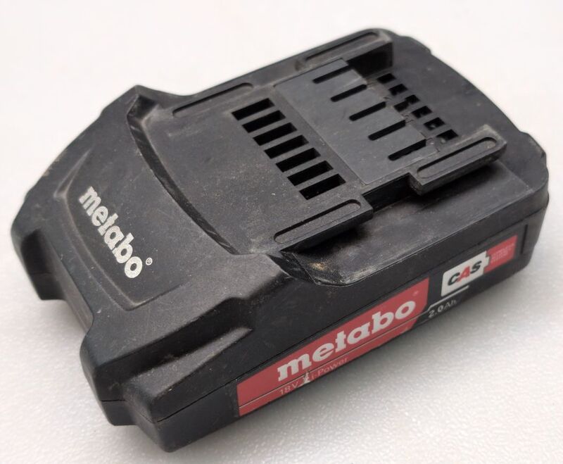 Metabo Werkzeug-Akku 18V 4.0Ah Li-Ion Akku für Elektrowerkzeuge wiederaufladbar - 4061792202214