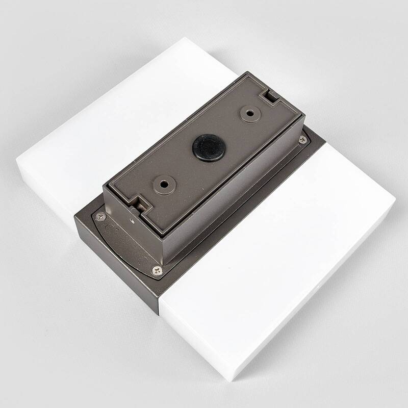 Lindby Börje LED-Außenwandleuchte Wandleichte Außenlampe Lampe 9 Watt grafitgrau - 4251096500042