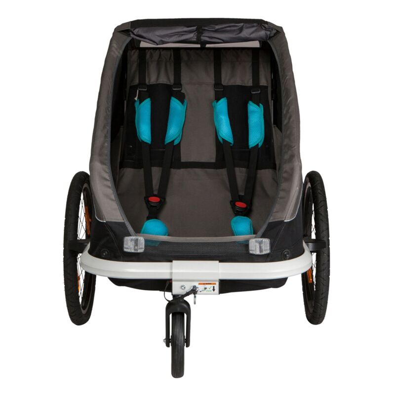 Hamax Traveller Fahrradanhänger Kinderfahrradanhänger Anhänger Rad Black Grey - 7029774000576