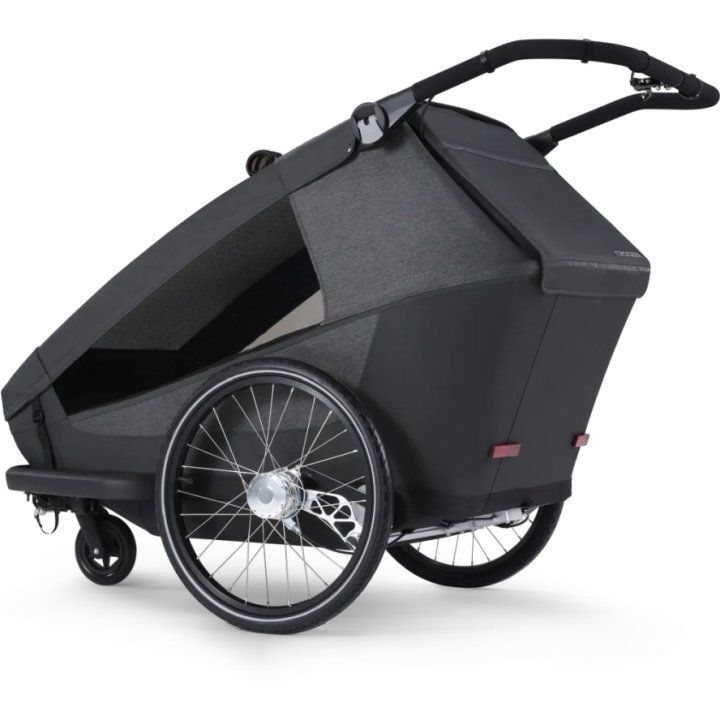 Croozer Fahrradanhänger Yuuna 2 Moonlight Black Kinderwagen Buggy Transport - 4044494160945