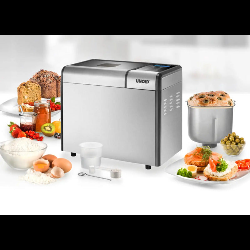 Unold AG Backmeister Brotbackautomat Timerfunktion Edelstahl Warmhaltefunktion - 4011689684562