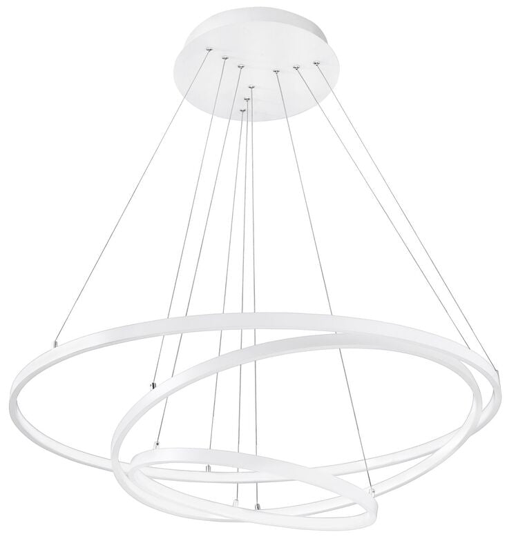 Nova Luce Pendelleuchte Hängeleuchte DEA LED Weiß Warmweiß Esszimmer Wohnzimmer - 5212017408594