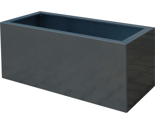 Palatino Pflanzkübel Pflanzgefäß Lotte 240l wetterfest anthrazit 120x40cm - 4260445861420