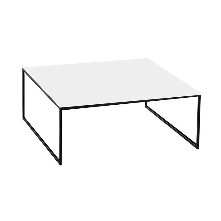 Hans Hansen Less Couchtisch Sofatisch Beistelltisch Kaffeetisch Schwarz Weiß - 4250298762654