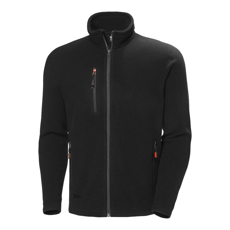 Helly Hansen Fleecejacke Oxford schwarz XL recyceltes Polartec-Fleece mit - 7040055911152
