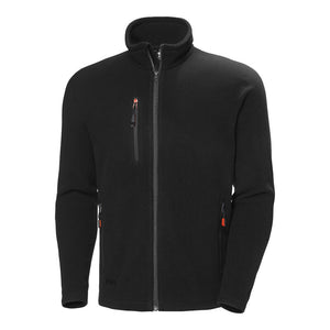 B-Ware Helly Hansen Fleecejacke Oxford schwarz XL recyceltes Polartec-Fleece mit