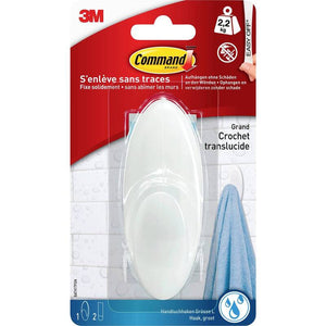 B-Ware 3M Command Bad Large Handtuchhaken (L x B x H) 114 x 41 x 38 mm Weiß 91 STÜCK