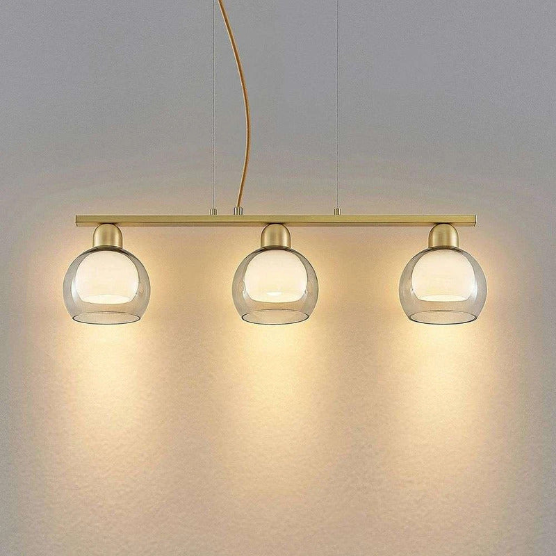 Lucande Mylah Hängelampe 3fl Ø 14 cm Deckenlampe Deckenleuchte Leuchte Spot56 - 4251911730227