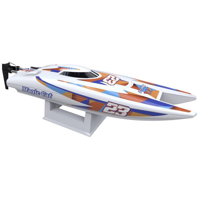 Joysway RC Motorboot Magic Cat V6 Elektroboot 100% RtR 20 km/h 265 mm 139 g - 4064161311784
