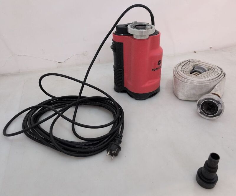TOOLCRAFT TO-9920238 Schmutzwasser-Tauchpumpe 13000 l/h 9 m Pumpe 5.35kg - 4064161341590