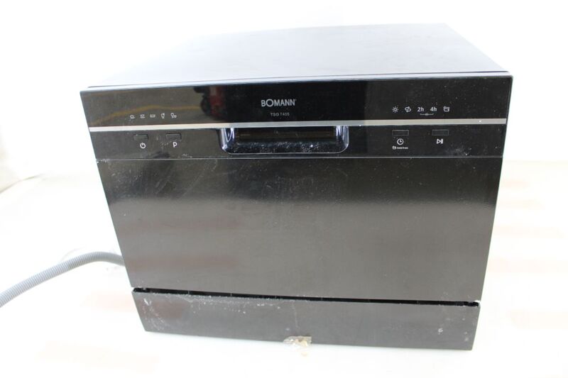 Bomann TSG 7405 Tischgeschirrspüler Kompaktgerät Geschirrspüler 550 mm EEK D - 4004470740417