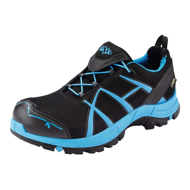 HAIX Halbschuh BLACK EAGLE Safety 40.1 S3 schwarz-blau Unisex Gr. 5 (38) 650g - 4044465250071