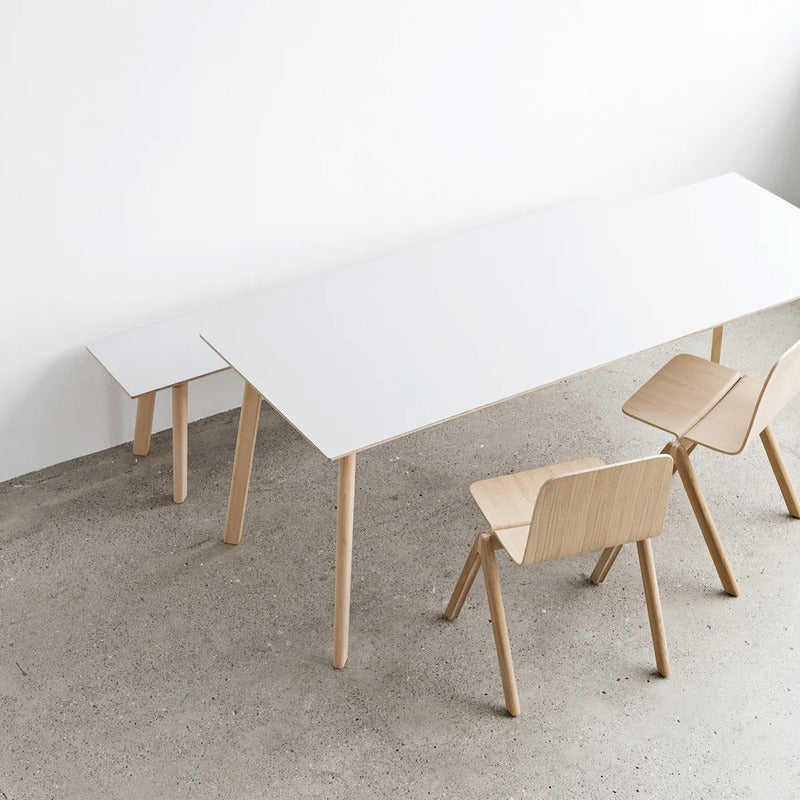 HAY Esstisch Küchentisch Tisch Holz 140 x 75 cm weiß Copenhague CPH Deux 210 - 5710441377474