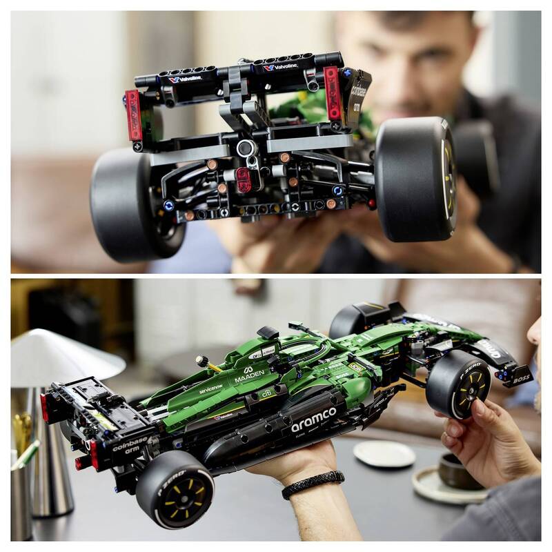 LEGO Technic Modell Aston Martin Aramco AMR25 F1 Auto mit Lenkung 6588593 - 5702018067796