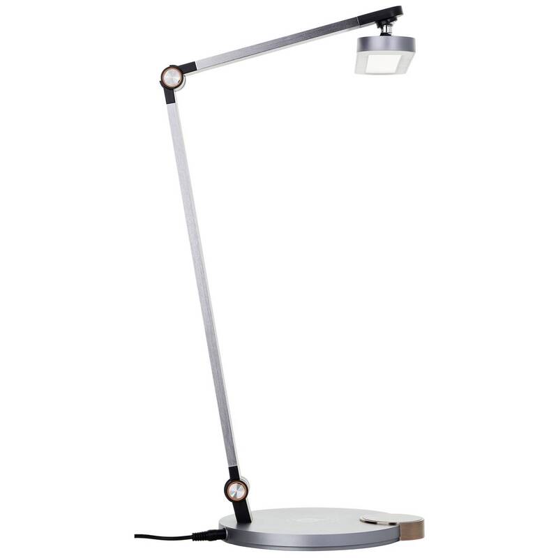 Brilliant Tischleuchte G98941/22 LED 7W silber Lampe Schreibtischleuchte Leuchte - 4004353430343