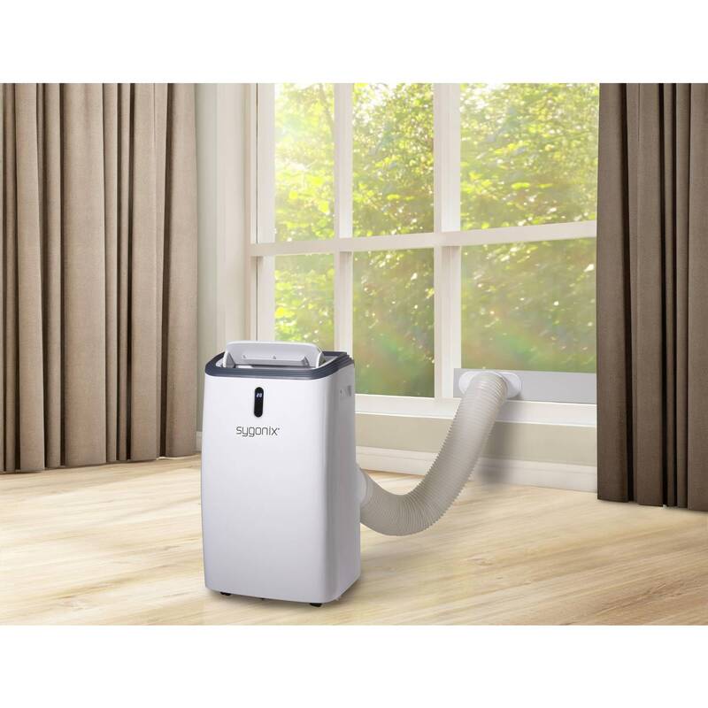 Sygonix mobile Klimaanlage 12000 BTU Monoblock für Räume bis 22 m² - 4064161341385