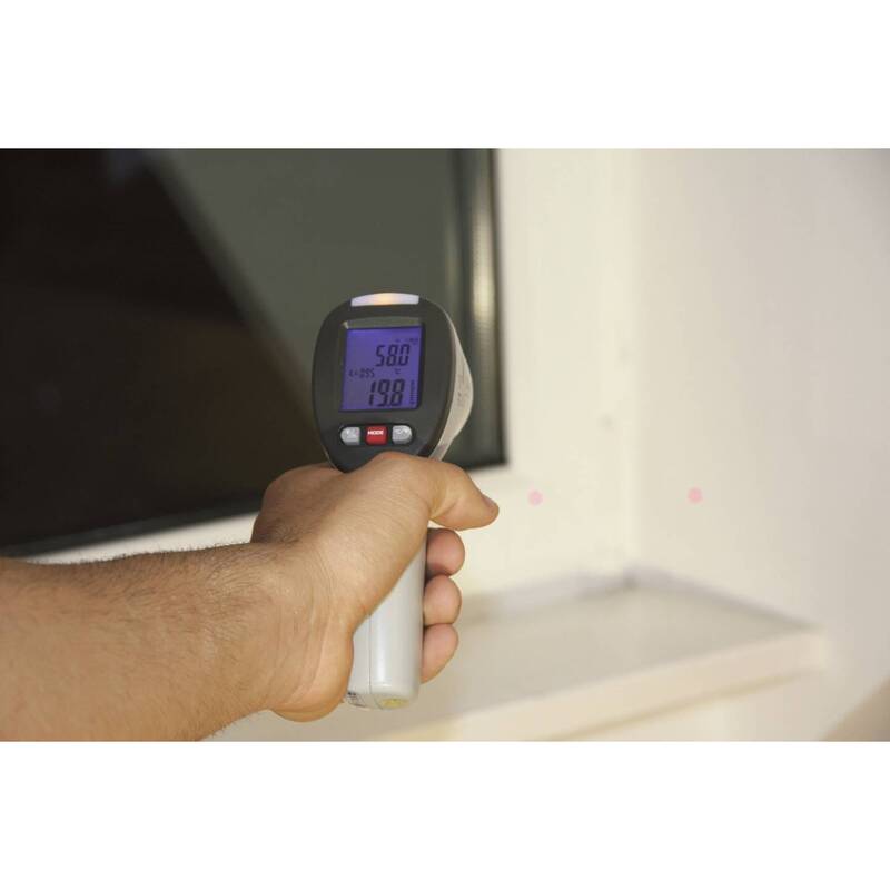 Voltcraft Infrarot-Thermometer Pyrometer IR-SCAN-350RH/2 -50 bis +380 °C 20:1 - 4016139051857
