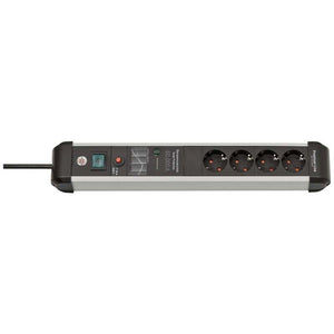 B-Ware Brennenstuhl Premium-Protect-Line Überspannungsschutz-Steckdosenleiste 4-fach 3m