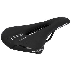 B-Ware Fischer Fahrrad Sattel MEMORY Foam MTB schwarz ergonomisch komfortabel 85677