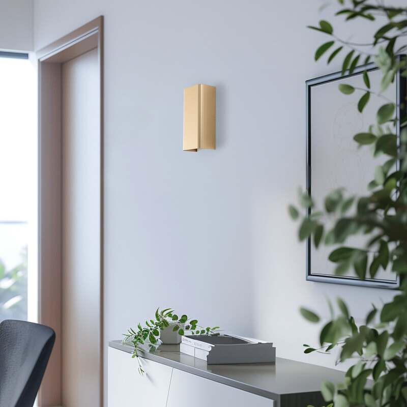 Wandleuchte Bergen goldfarben 23 cm GU10 dimmbar Nowodvorski Lighting - 5903139104555