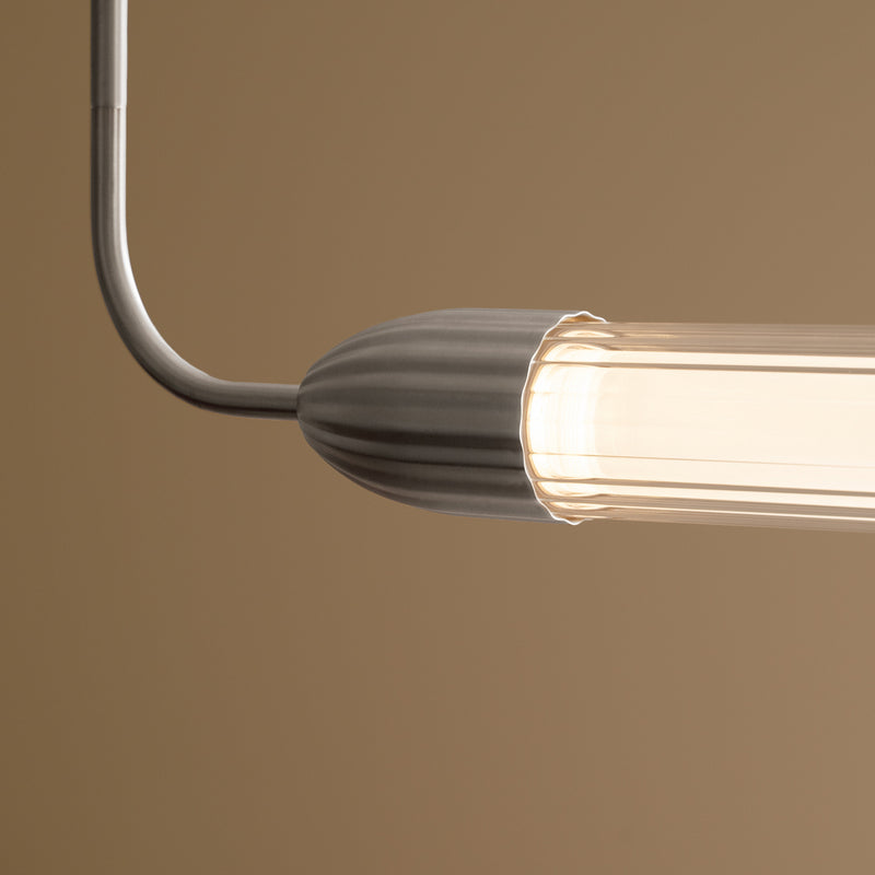 Umage Hängeleuchte LEMON SQUEEZE LINEAR LED Pendelleuchte dimmbar stahl 138cm - 5710302026190