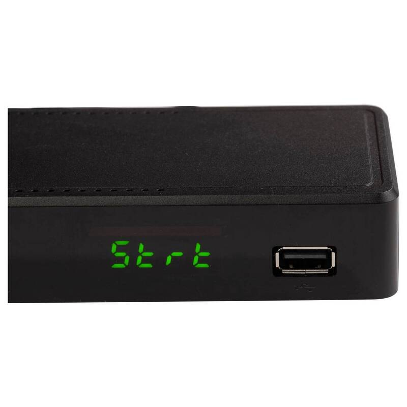 Denver DTB-148 DVB-T2 Receiver mit Aufnahmefunktion und Ethernet-Anschluss - 5706751075247