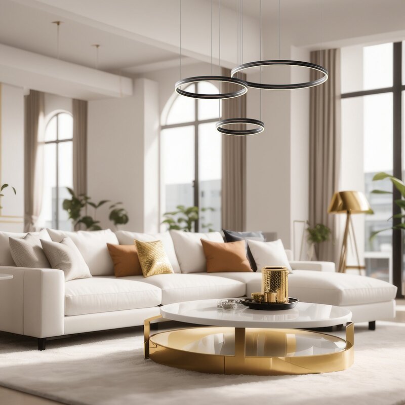 Milagro Lighting Hängeleuchte Pendelleuchte Gravity Metall schwarz Lampe - 5902693711858