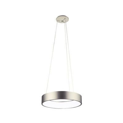 Aluminor Pendelleuchte Hängeleuchte Epsilon S 59 LED Lampe  silber weiß 36W - 3131130364148