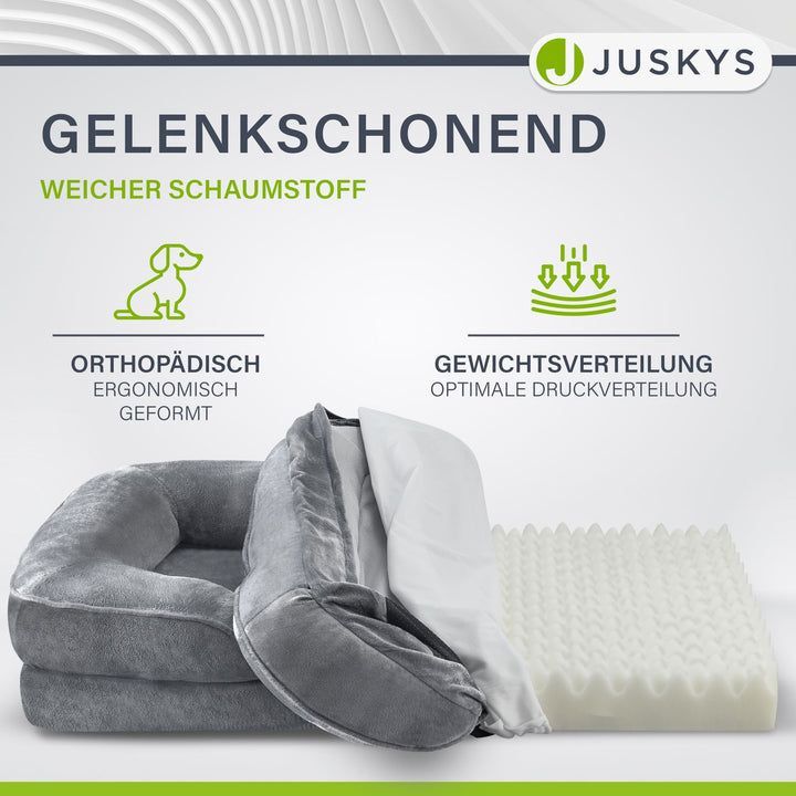 Hundebett Sheena Orthopädisches Haustierbett Gelenkschonend Waschbar Bett - 4260565525936