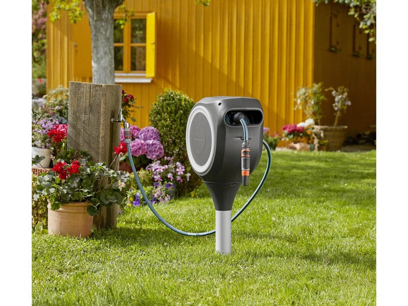 Gardena Garten-Schlauchbox RollUp S 15m Schlauchführung RollControl Gartenpflege - 4078500051965