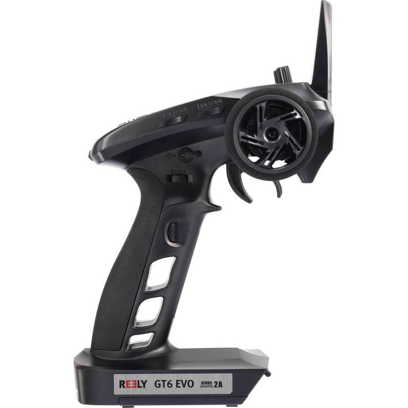 Reely Pistolengriff-Fernsteuerung GT6 EVO 2,4 GHz 6 Kanäle inkl. Empfänger - 4053199571352