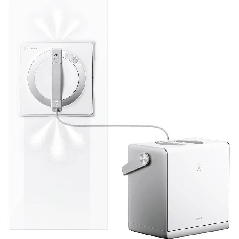 ECOVACS Fensterreinigungsroboter Fensterputzroboter W2 PRO OMNI Weiß Glas - 6970135033836