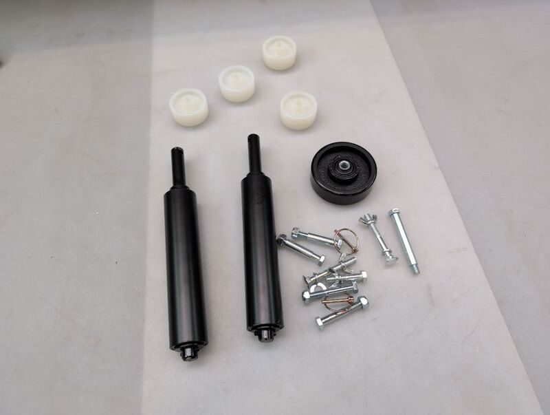 KS Tools Radlifter 250kg Stahlrohrkonstruktion für LKW Bus Gabelstaplerreifen - 4042146983782