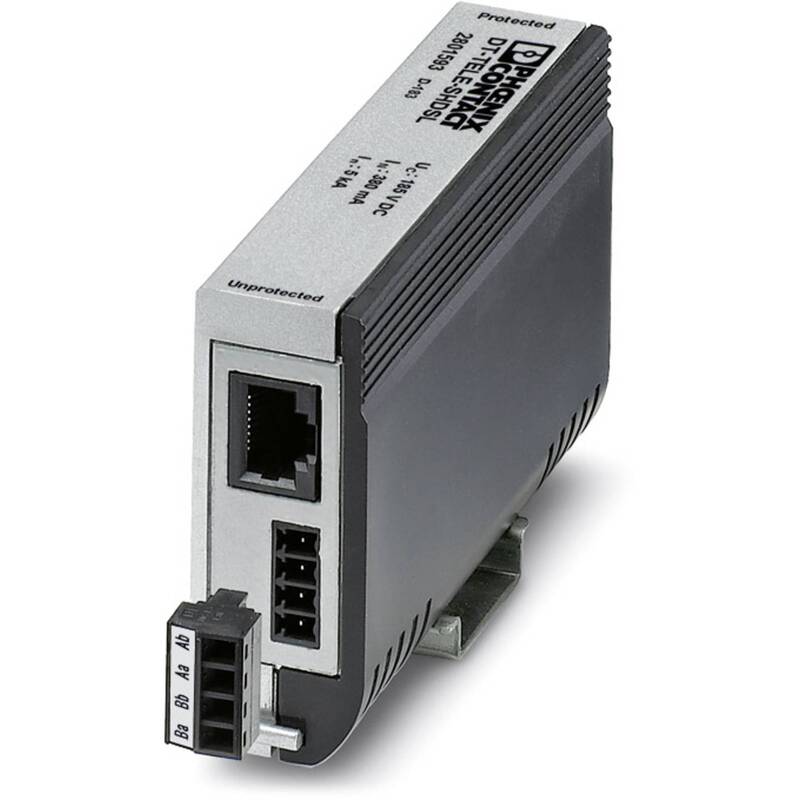 Phoenix Contact Zwischenstecker Überspannungsschutz Adapter DT-TELE-SHDSL RJ45 - 4046356868457